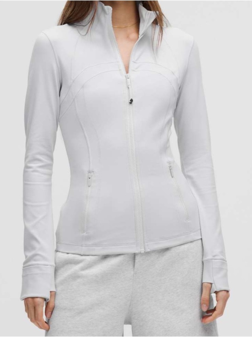 Lululemon Define Jacket *Nulu | Size 12 | Heathered Core Ultra Light Grey